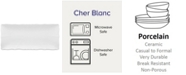Noritake Cher Blanc Rectangular Tray